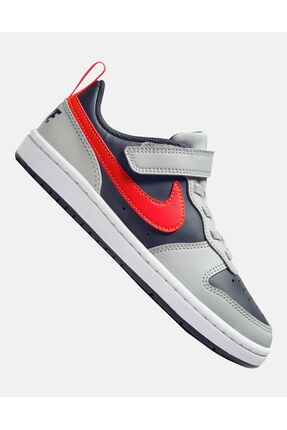 Gri - Siyah Erkek Yürüyüş Ayakkabısı DV5457-003 Nike Court Borough Low Image 6