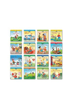 Iş Bankası Ilk Okuma Kitabım Çağlar Serisi 16 Kitap Set Christian Tielmann 1. Sınıflar Için Uygundur Image 0
