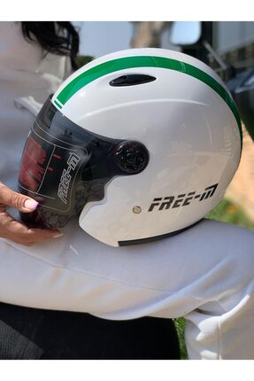 FENOMEN/Fullface Güneş Vizörlü ve Renkli Camlı Kask Image 3