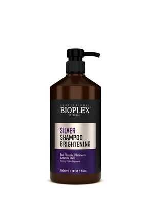 Gri Beyaz ve Platin Saçlar İçin Kızıllık Dorelik Önleyici Silver Şampuan 1000 ml Image 0