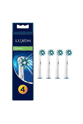 Oral B Braun Uyumlu Şarjlı Ve Pilli Diş Fırçası Uyumlu 4 Adet Muadil Oral B Uyumlu Başlık Image 0