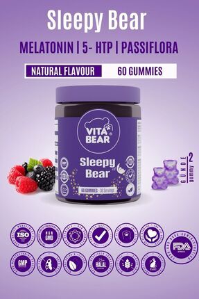 Sleepy Bear Uyku Düzenleyici Vitamin 60 Adet Image 0