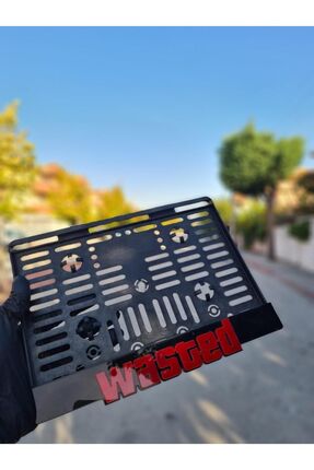 Wasted Yazılı Pleksi Plakalık Image 5