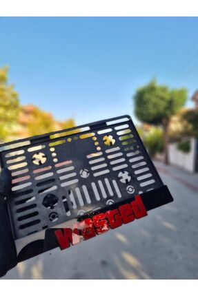 Wasted Yazılı Pleksi Plakalık Image 0