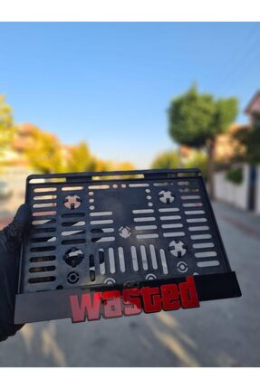 Wasted Yazılı Pleksi Plakalık Image 3