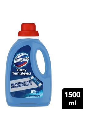 Domestos Yüzey Temizleyici Okyanus Maksimum Hijyen Tüm Yüzeyler Için Yüzey Temizleyici 1500 Ml Image 0
