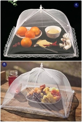 Yemek Koruma Şemsiyesi Gıda Koruma Şemsiyesi Cibinliği Yemek Cibinliği Sinekliği Image 0