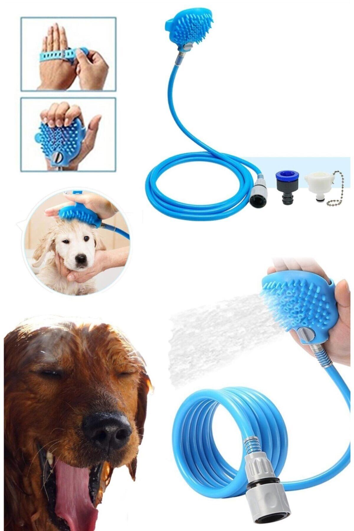 Salkım Planet Evcil Hayvan Kedi Köpek Masajlı Pratik Yıkama Banyo Kiti Aleti