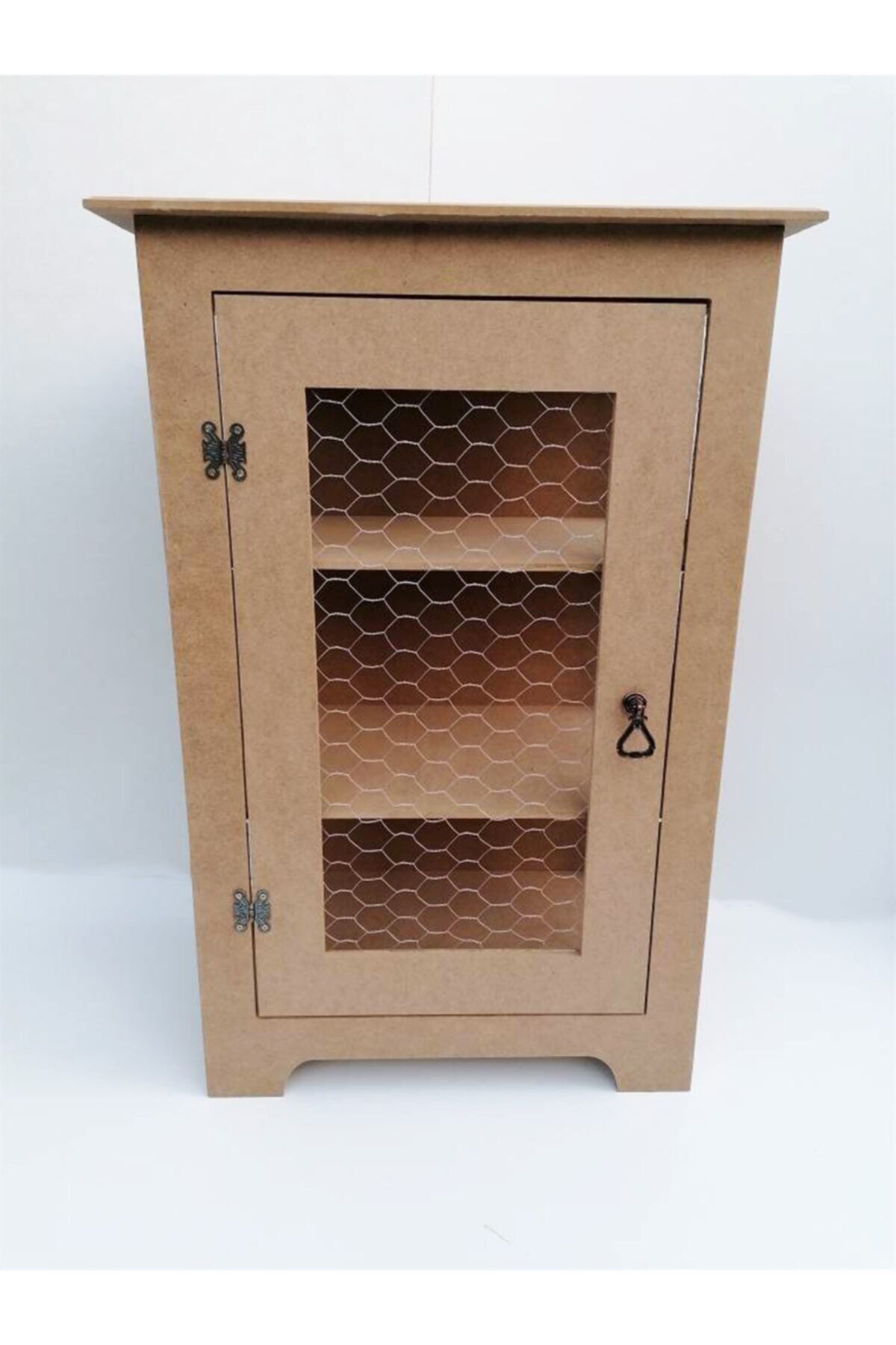 Baykon Ahşap Telli Raflı Dolap 73x45x30 Cm Mdl Dlp448