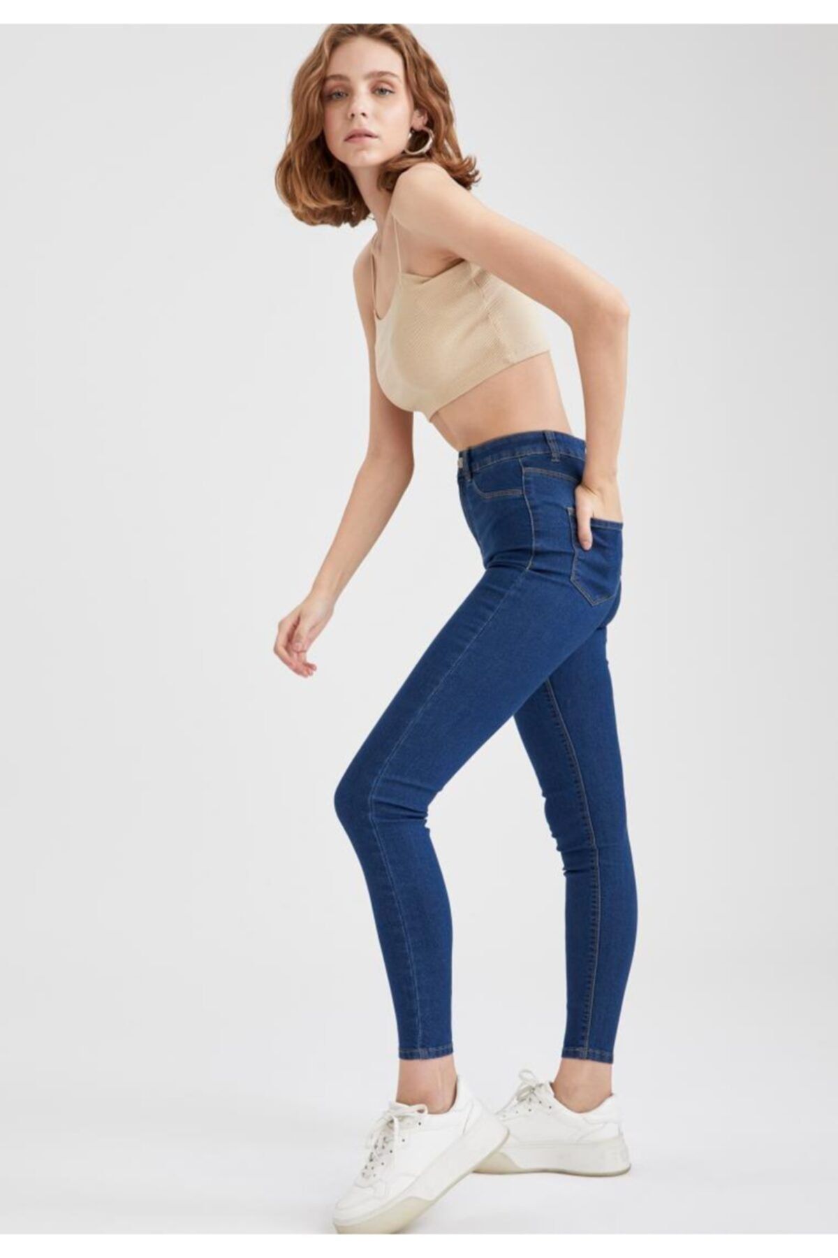 DeFacto Anna Yüksek Bel Super Skinny Fit Jean Pantolon
