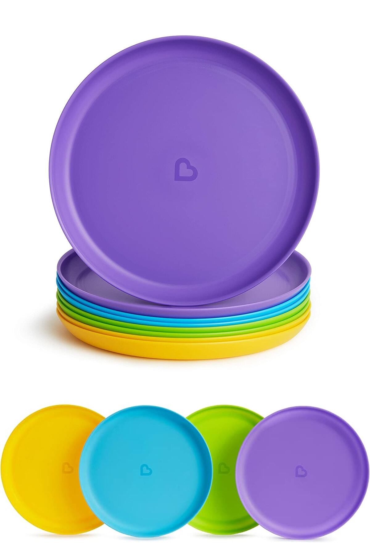 Munchkin Multi Pratik Çocuk Beslenme Tabak Seti 4 Parça Renkli 18,5cm Pa034