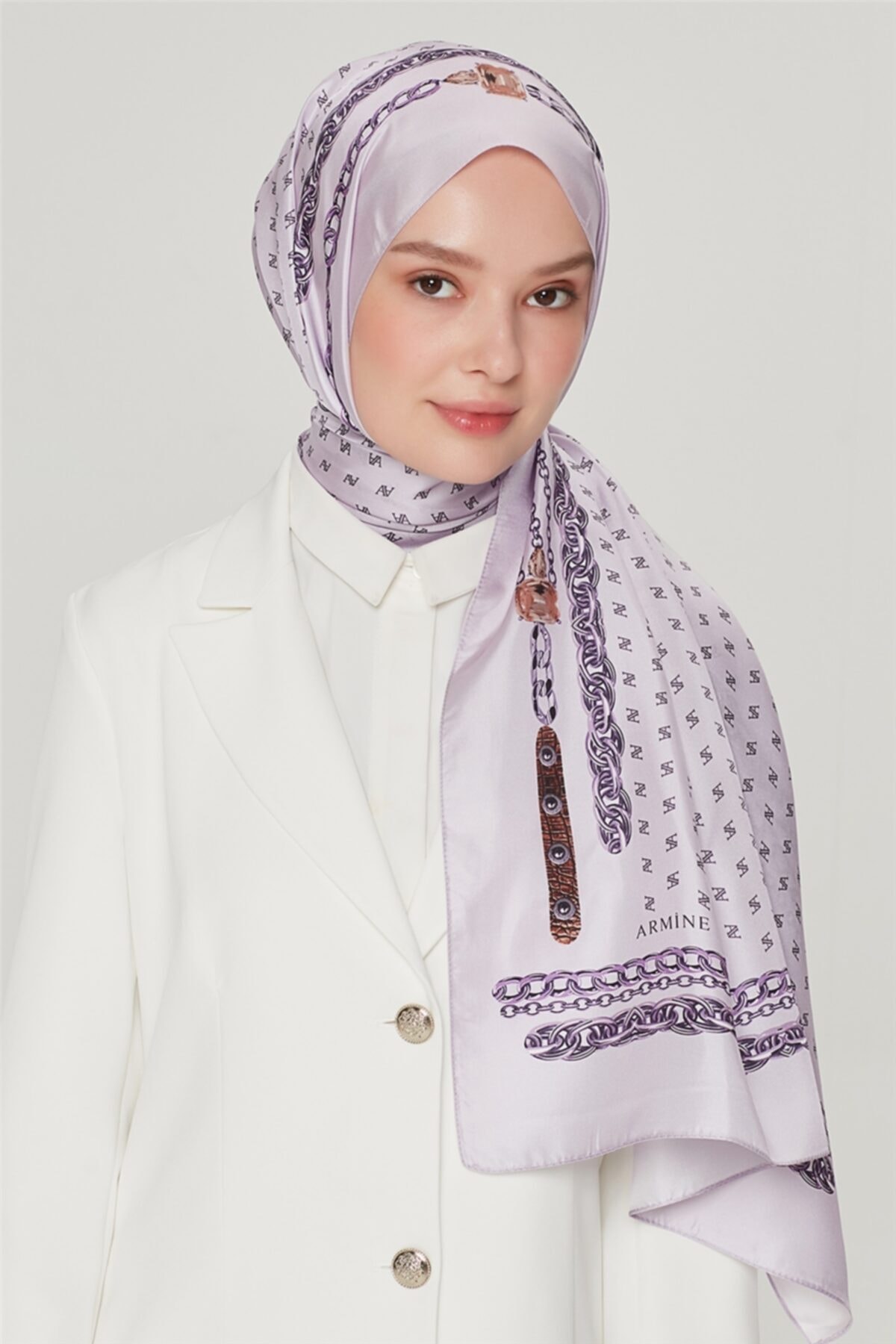 Armine Twill Ipek Şal 20ya5632 08