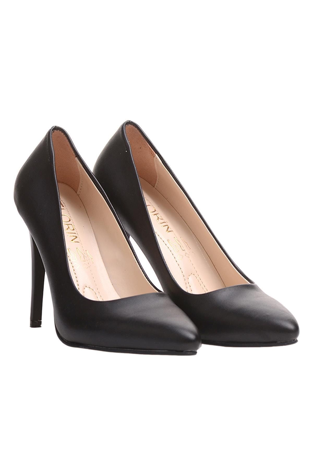 FLORİN 215 Siyah Kadın Topuklu Stiletto Ayakabı