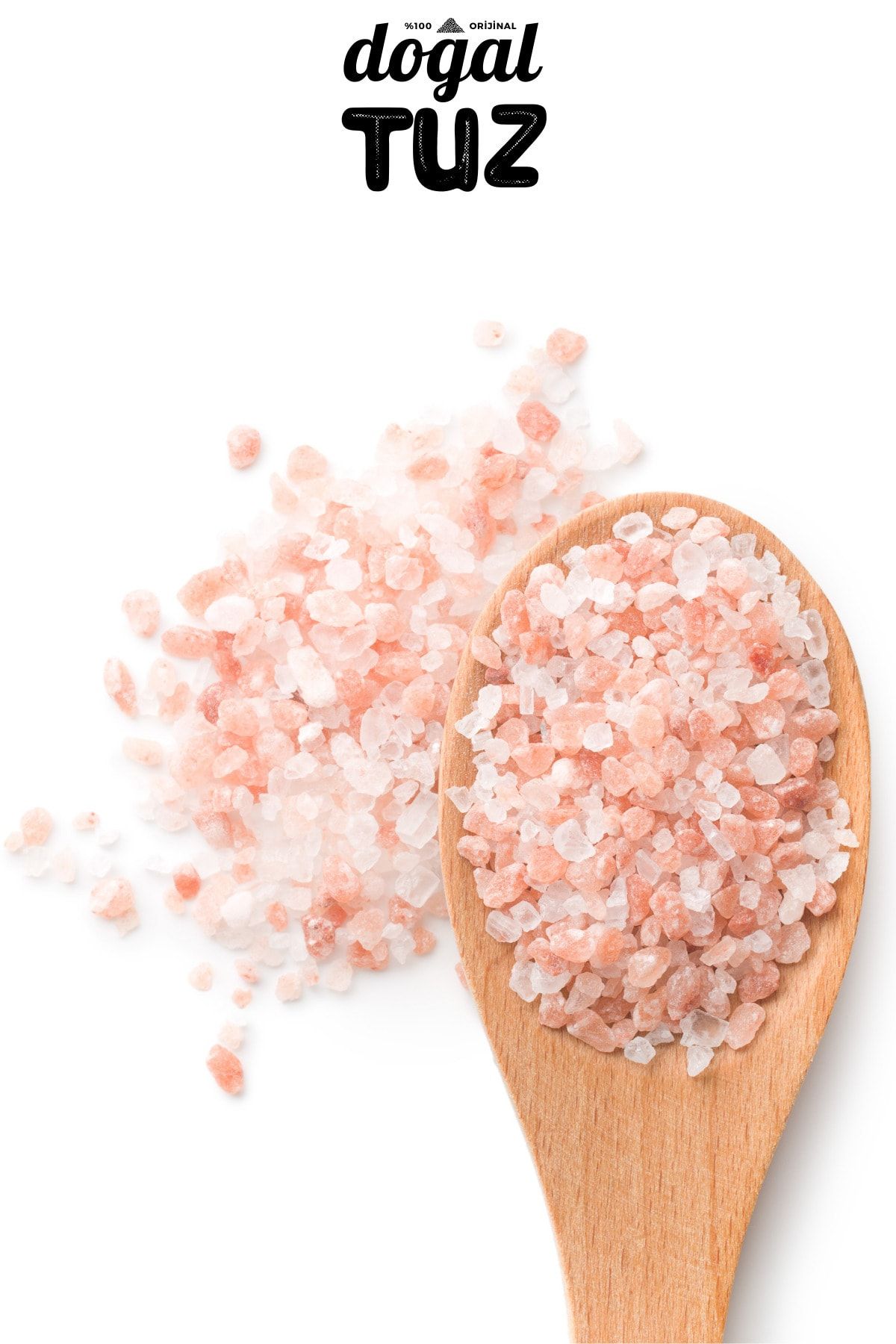 Doğaltuz Pembe Himalaya Tuzu (1kg) - Kristal