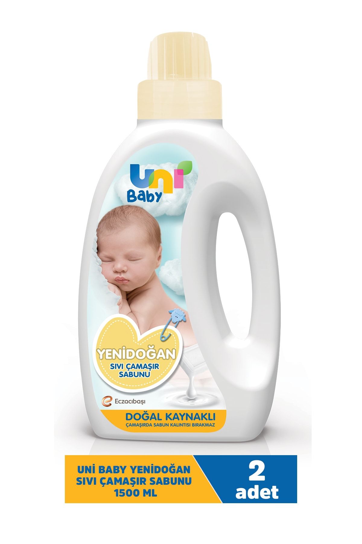 uni baby yenidogan camasir sabunu 1500ml 2 adet fiyati yorumlari trendyol