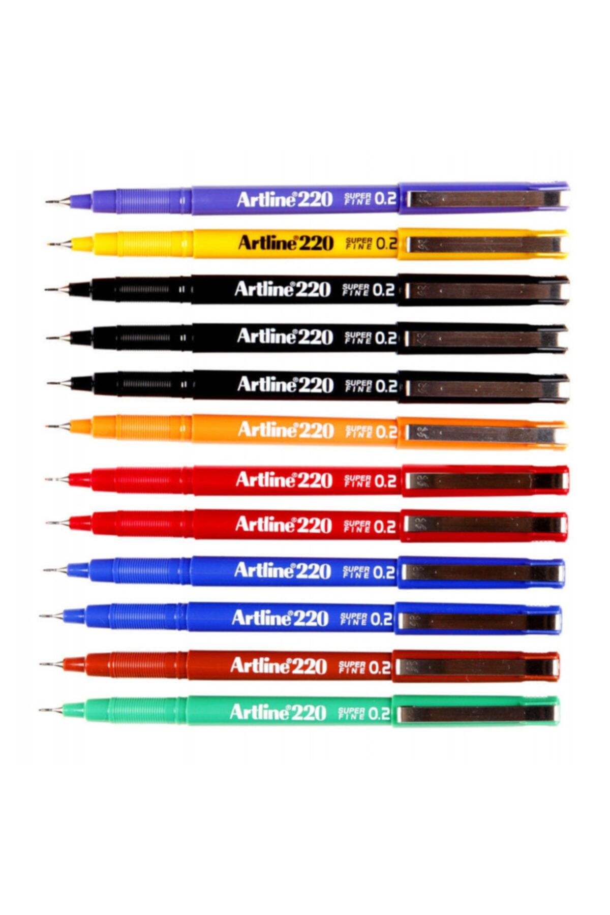 artline 220 N Çizim Kalemleri 0.2mm 4'lü Set