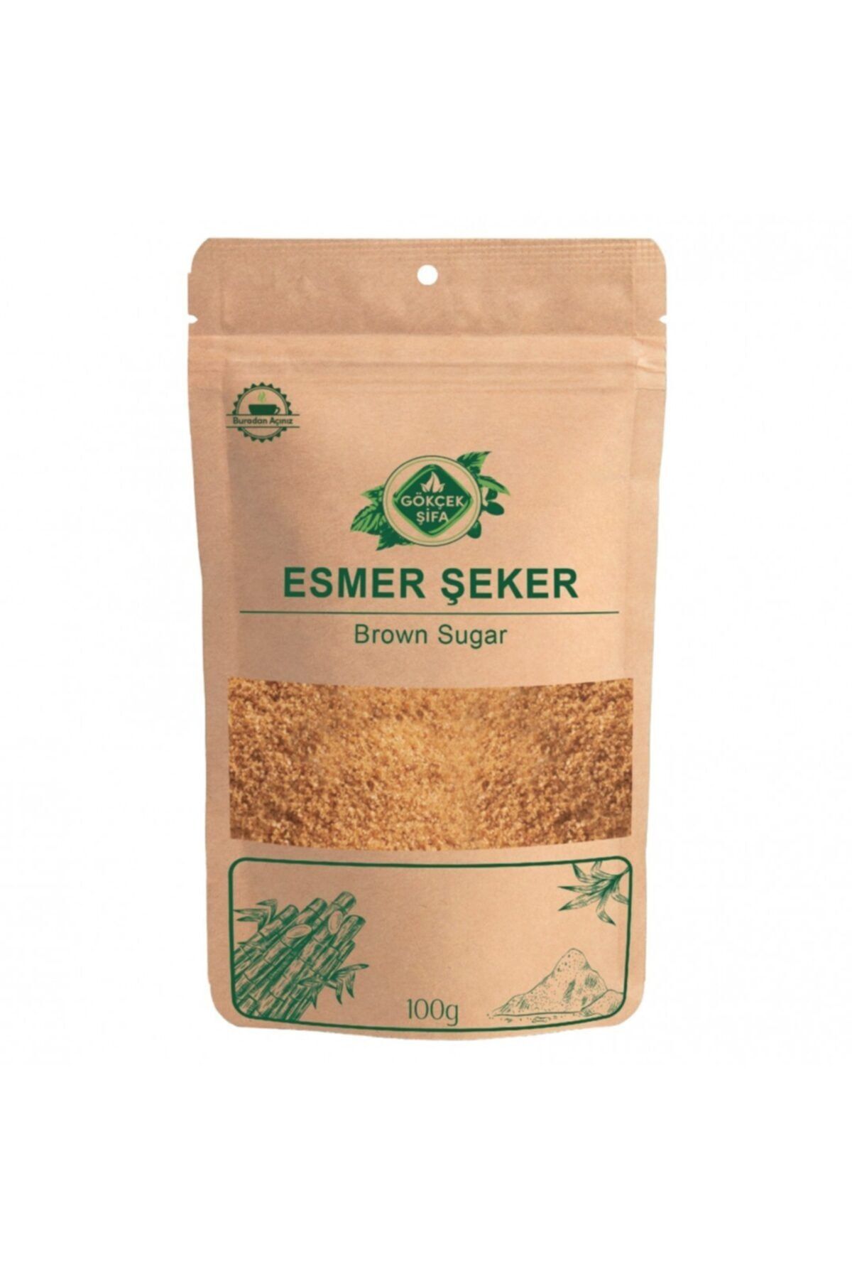 Gökçek Şifa Esmer Şeker 100gr