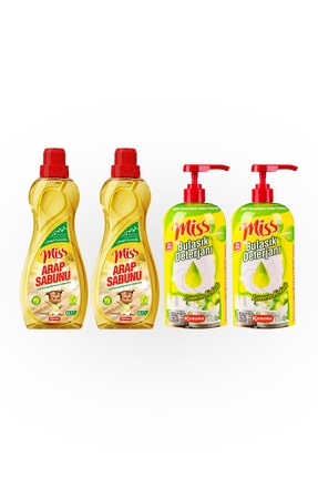 Arap Sabunu 1000 Ml + Miss Bulaşık Deterjanı Limonlu 1000 Ml Image 0