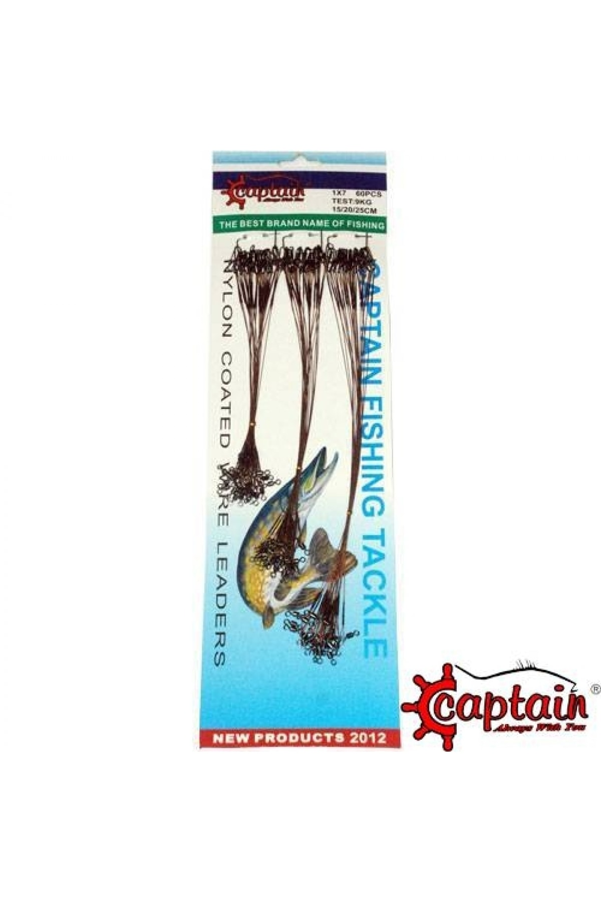 CAPTAIN Çeliktel Kartela 2920 7 Kat 9 Kg Brown 60 Lı Pk