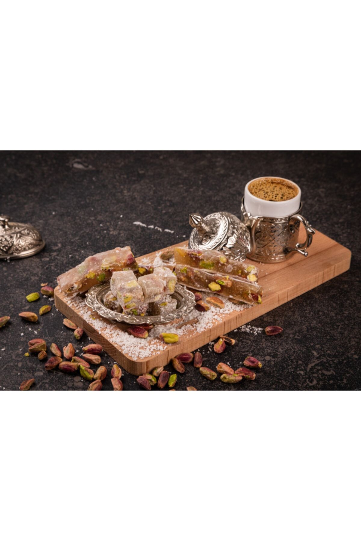 Kocatepe Lokumcusu Çifte Kavrulmuş Antep Fıstıklı Lokum 1 kg