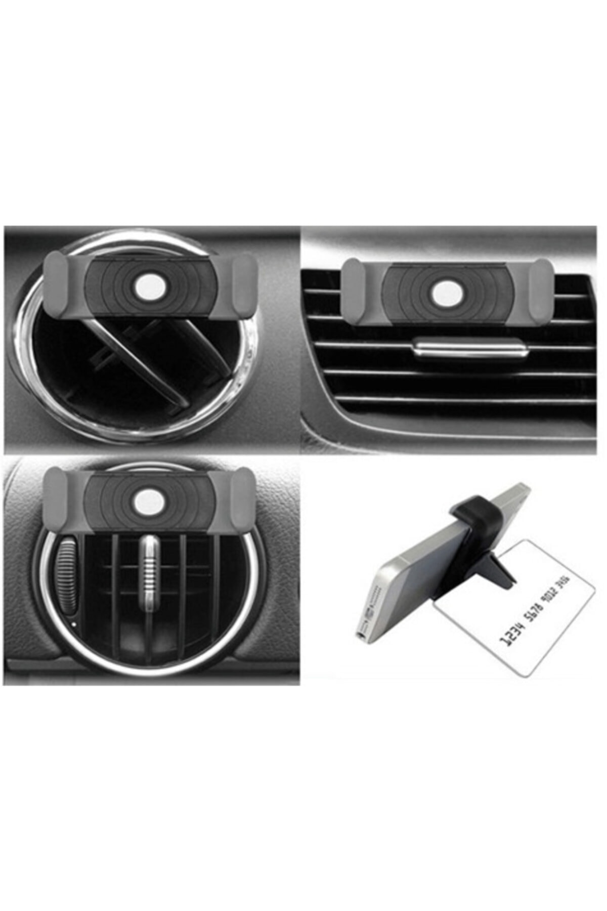 Çokuygunuz Araç Için Havalandırma Için Mini Telefon Tutucu