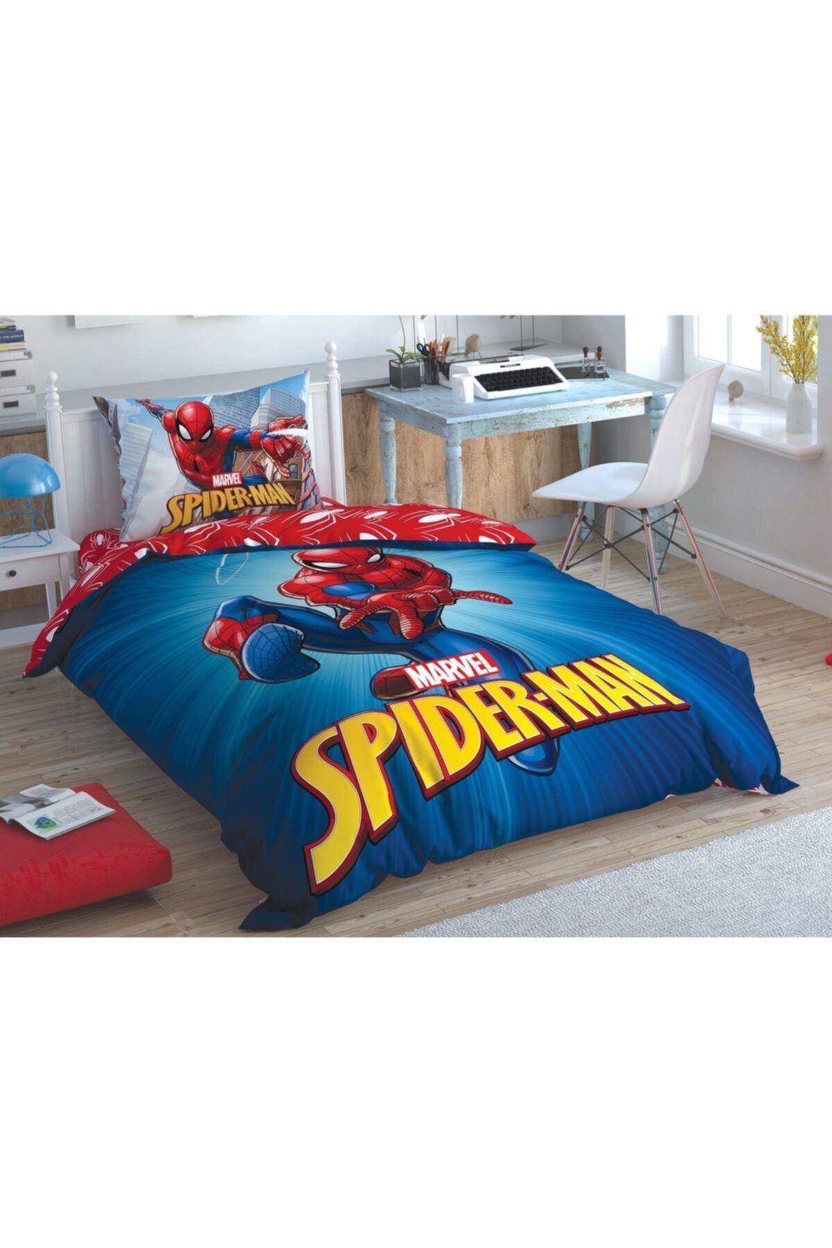 Taç Spiderman Time To Move Tek Kişilik Nevresim Takımı