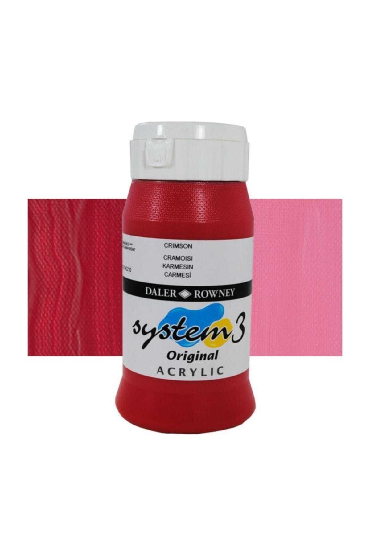Daler Rowney System 3 Akrilik Boya 500ml - Prussian Blue Hue 134 211465