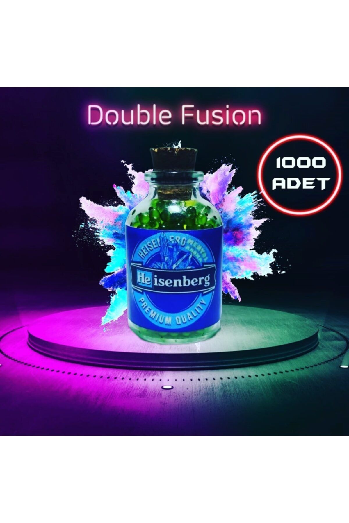 heisenberg Mentol Hane Double Fusion(BÖĞÜRTLEN-NANE AROMALI)mentol Topu 1000 Adet