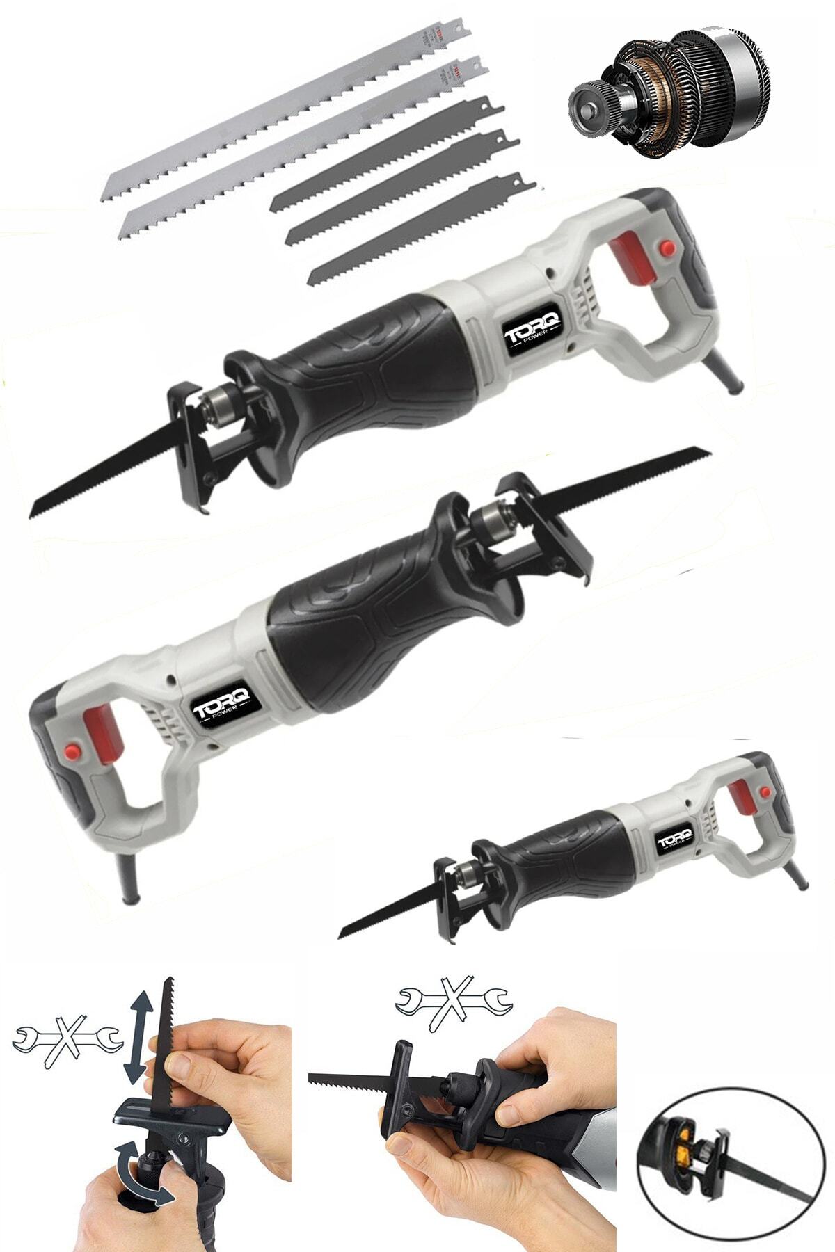 TORQ POWER Ult-3600 Expert Sjs Metal Şanzuman Tilki Kuyruğu Kemik Kesim Makinası