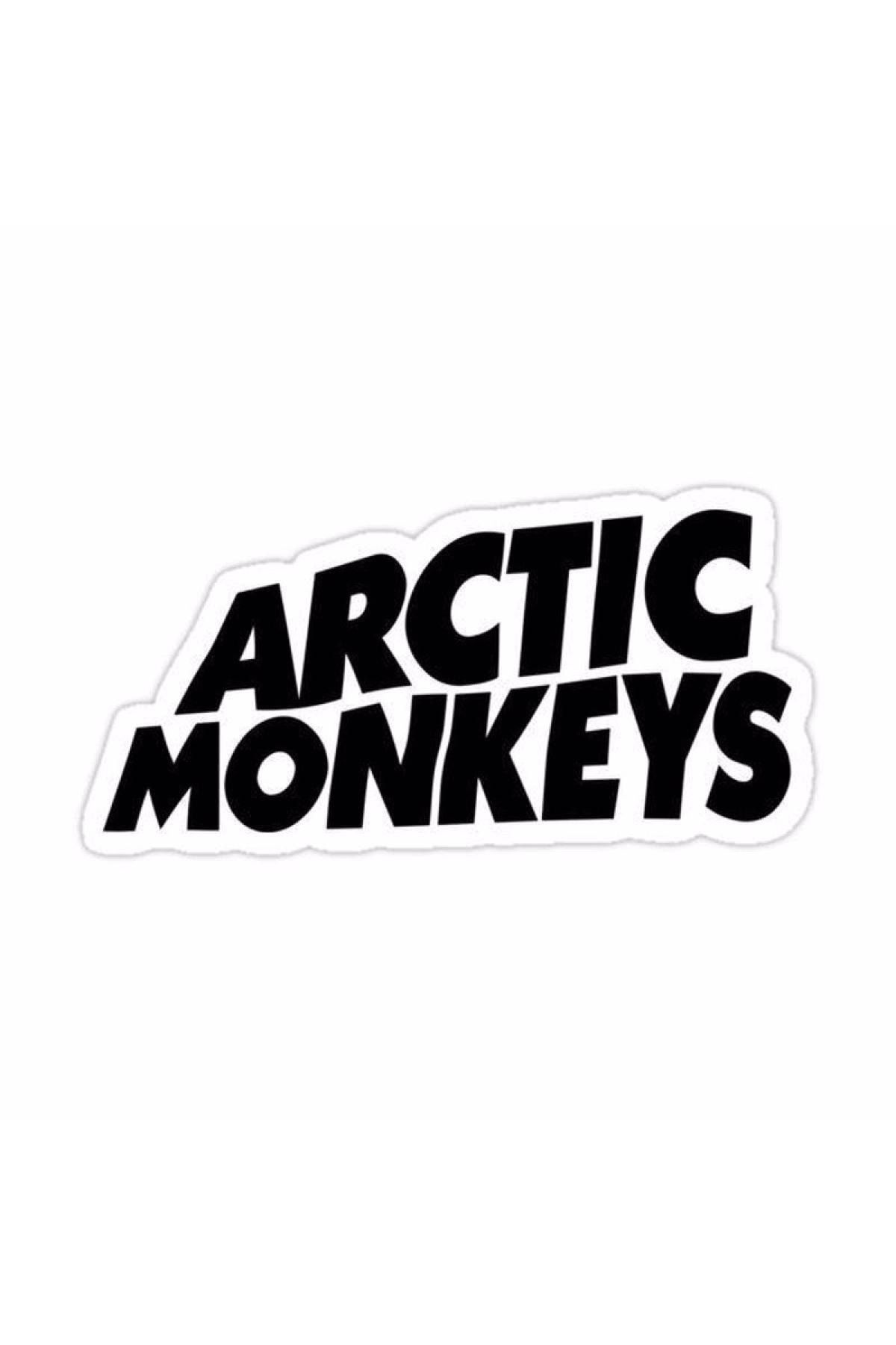 ZobarMarkt Arctic Monkeys Defter Ajanda Planner Bullet Journal Laptop Sticker, 12x4 Cm