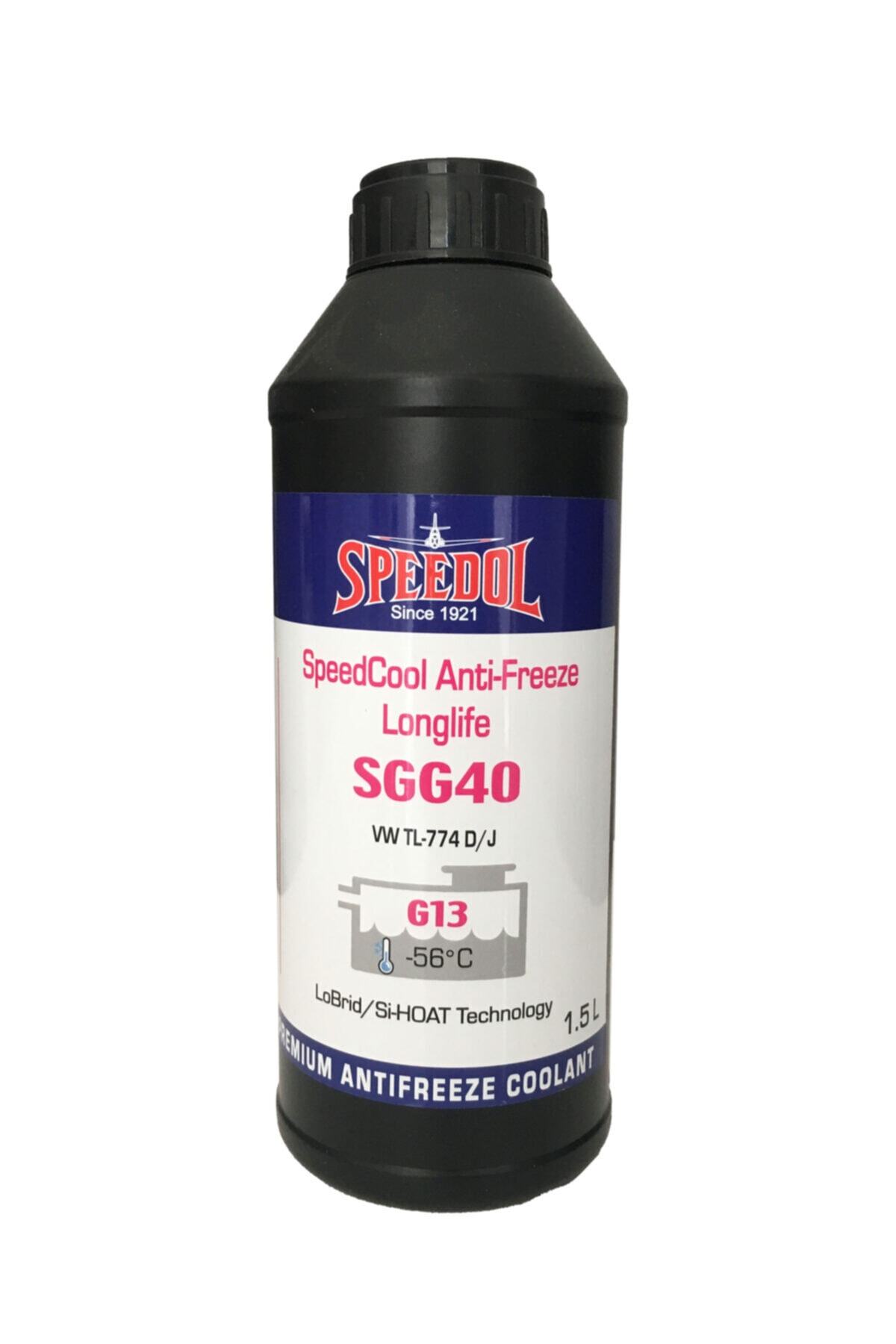 Speedol Speedcool Sgg40 Longlife Premium Antifriz G13 -56 ºc 1,5 Litre Vw Tl-774 D/j