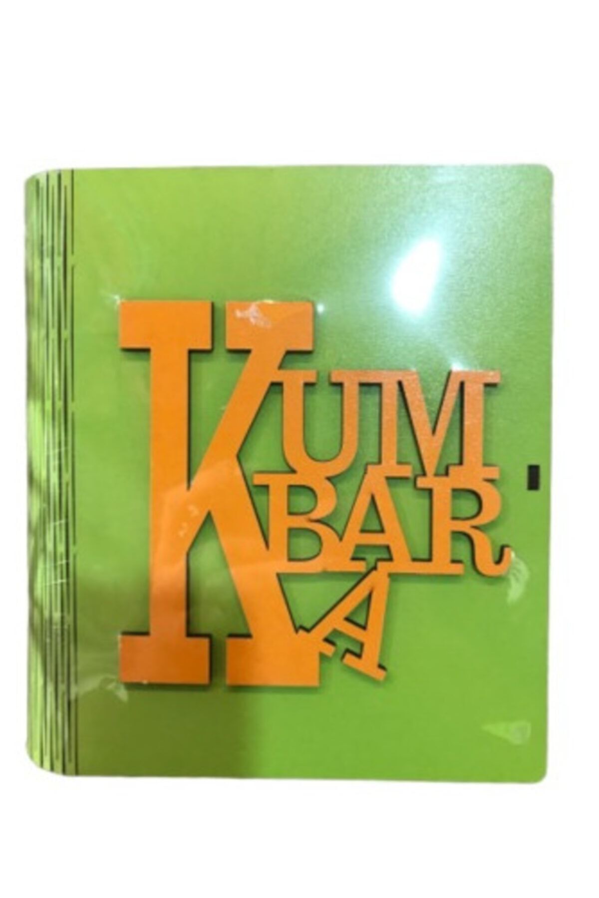 ALPİNEVOFİS Dekoratif Ahşap Kitap Kumbara Ofis