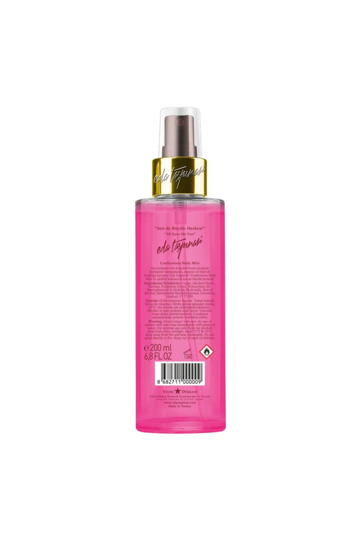 eda taspinar confessions body mist 200ml fiyati yorumlari trendyol