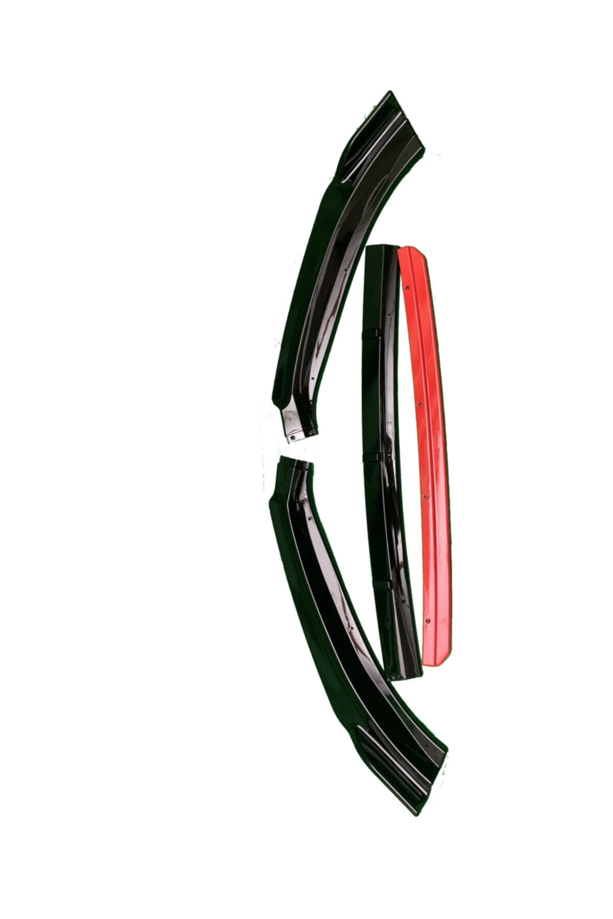 MM OTO Golf 7 Ön Lip Kırmızılı 4 Prç