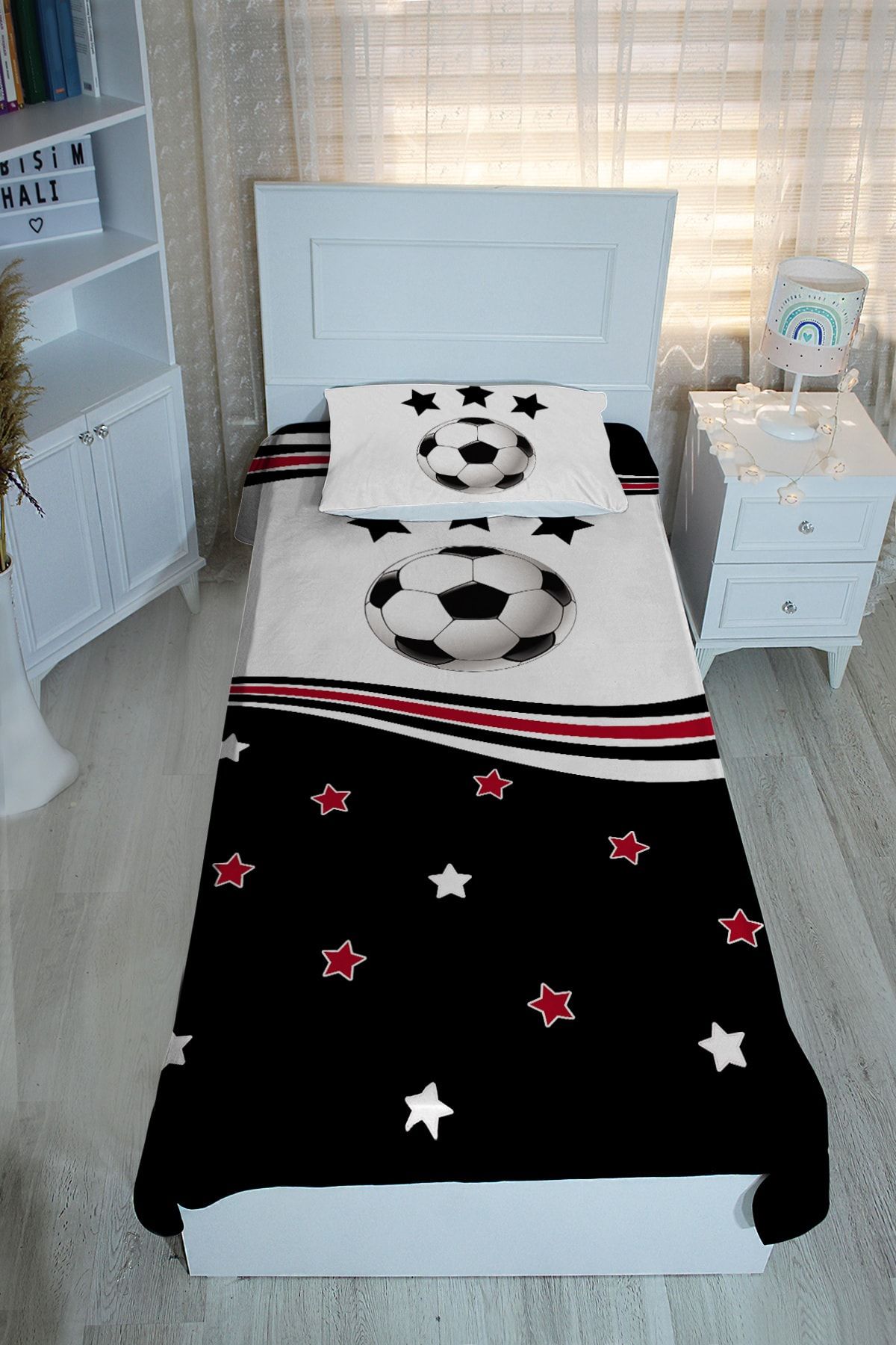 Bebişim Halı Bebişim Taraftar Bi182 Pike&yatak Örtüsü(YASTIK KILIFLI)