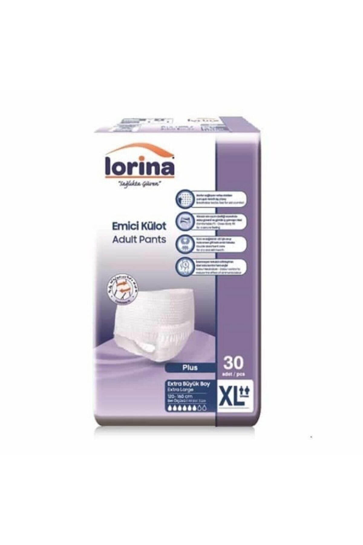 LORİNA Emici Külot Hasta Bezi Xlarge 30 Adet