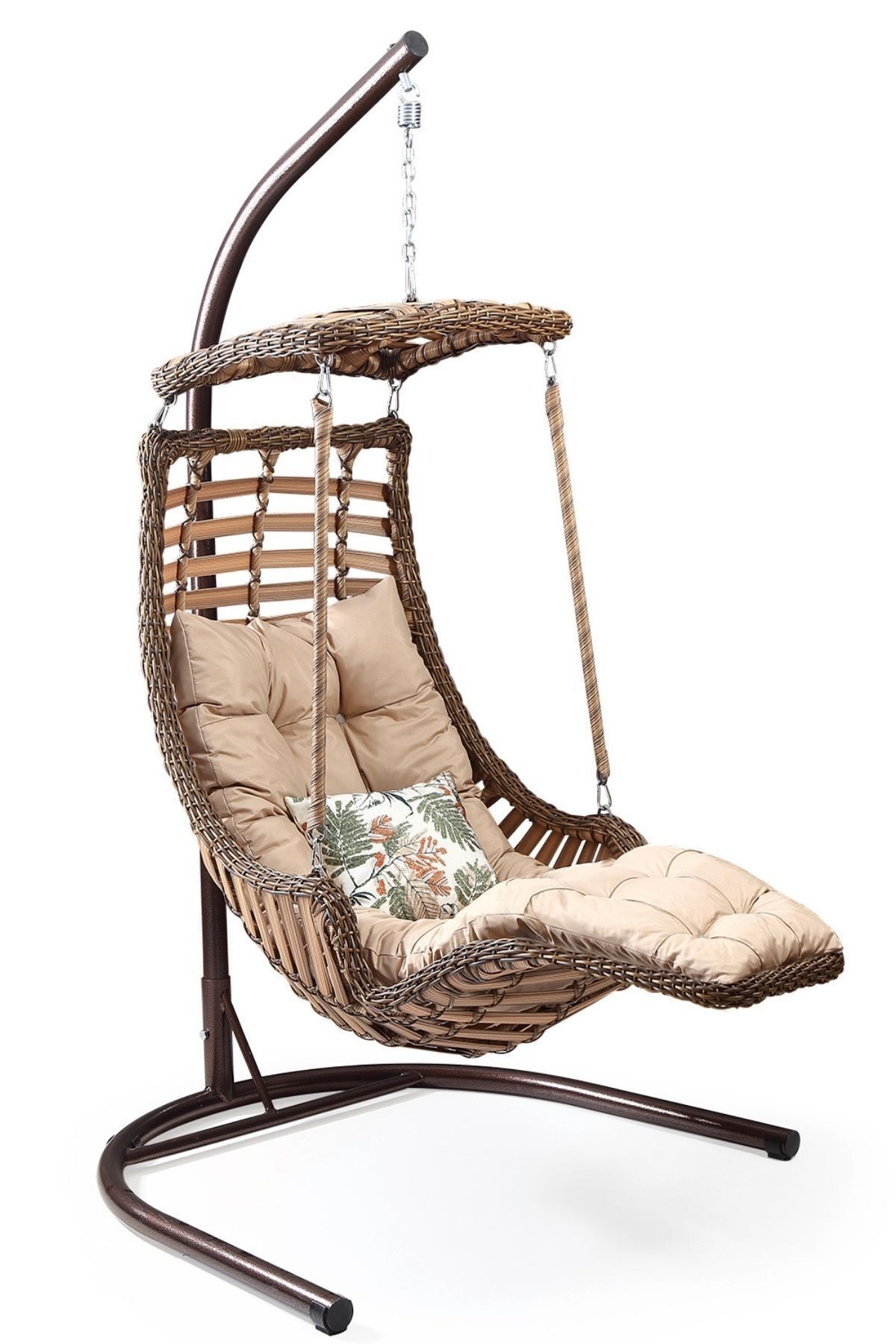 Capri Swing Alaçatı Plus Rattan Tekli Salıncak