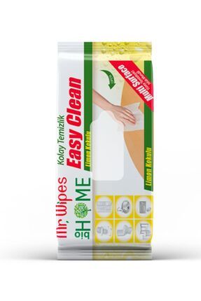 Mr. Wipes Çok Amaçlı Yüzey Temizleme Mendili - Limon 40 Yaprak 8690131110369 Image 0