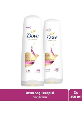 Ultra Care Saç Bakım Kremi Uzun Saç Terapisi Uzun Yıpranmış Saçlar Için 350 ml X2 Adet Image 0