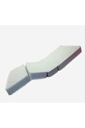 4 Parçalı 15 Cm Kalınlıkta Tek Kişilik Sünger Hasta Karyolası Yatağı Image 0