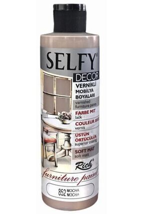 Selfy Decor Kendinden Vernikli Boya 852 Mocha 240 Cc Image 0