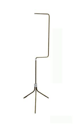 Kafes Askı Ayaklığı Büyük Boy (DORE-ALTIN) *1.66 Cm Yükseklik Image 0