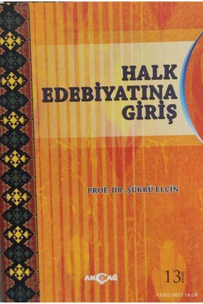 Halk Edebiyatına Giriş Image 0