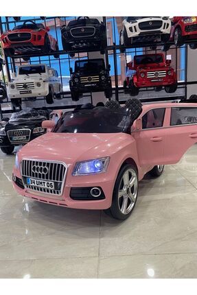12 Volt Uzaktan Kumandalı Akülü Jeep 1-5 Yaş Pembe Image 0