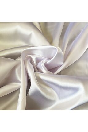 Beyaz Saten Kumaş 150 Cm En ( Ithal Saten ) Image 0