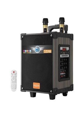 Sonia Lt-910 Şarjlı Hoparlör - Çift Mikrofonlu - 3 Jak Girişli Bluetooth ( Hediyeler) Image 0