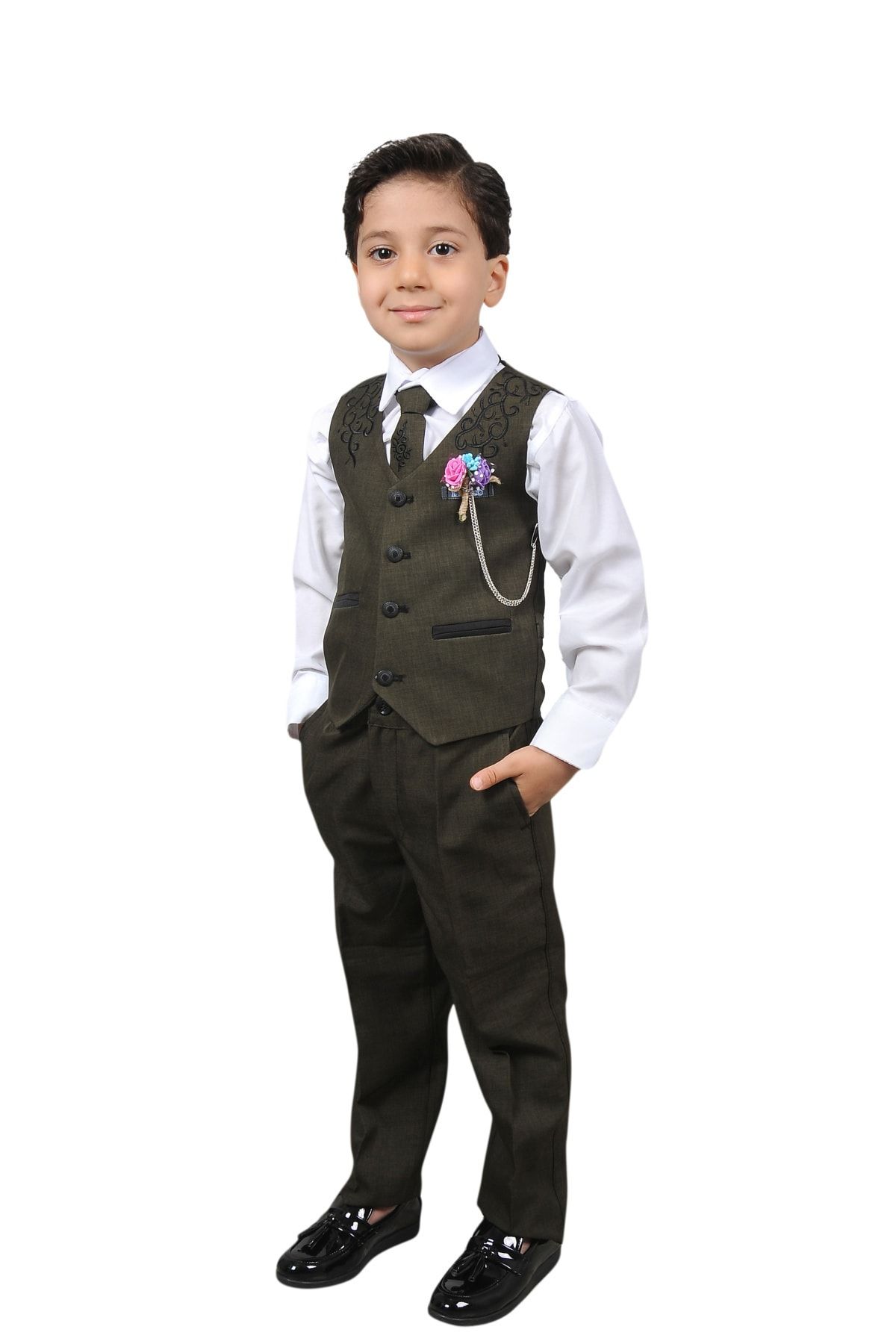 HİKKOKİDSWEAR Erkek Çocuk Smokin Takım