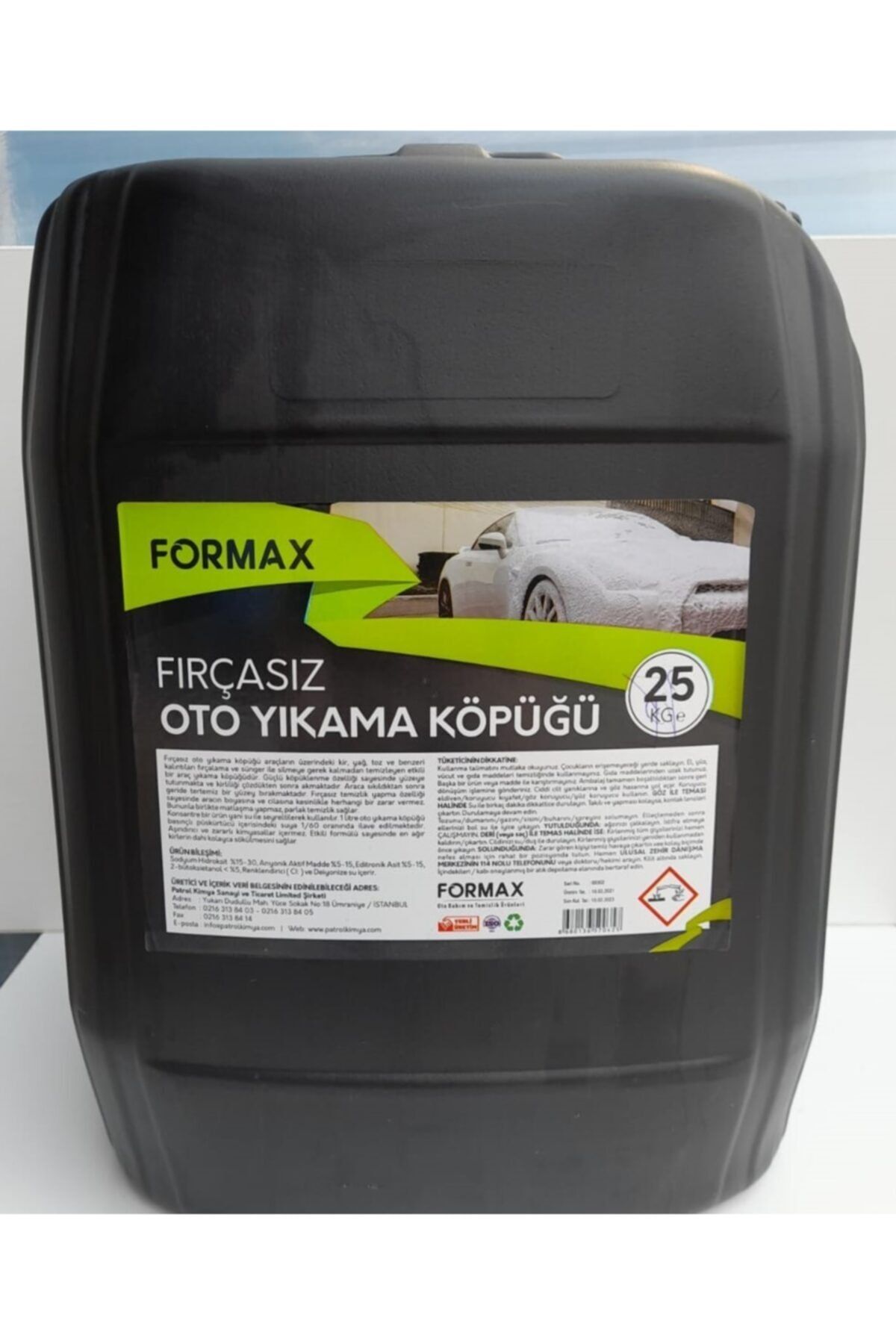 FORMAX Oto Yıkama Köpüğü(kırmızı)