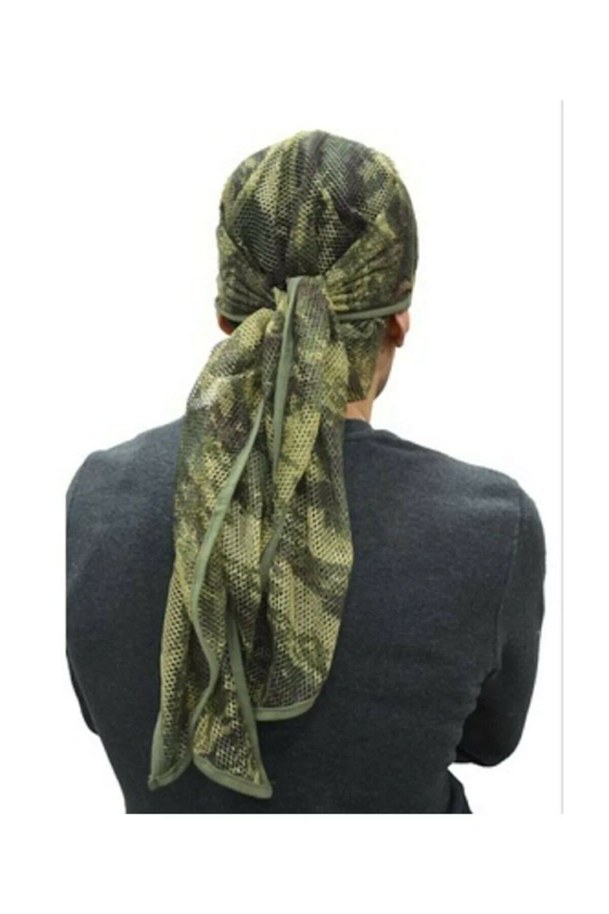 Gazi Ticaret Kamuflaj Desenli File Bandana