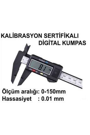 Kalibrasyon Sertifikalı Dijital Kumpas 150 Mm Image 0